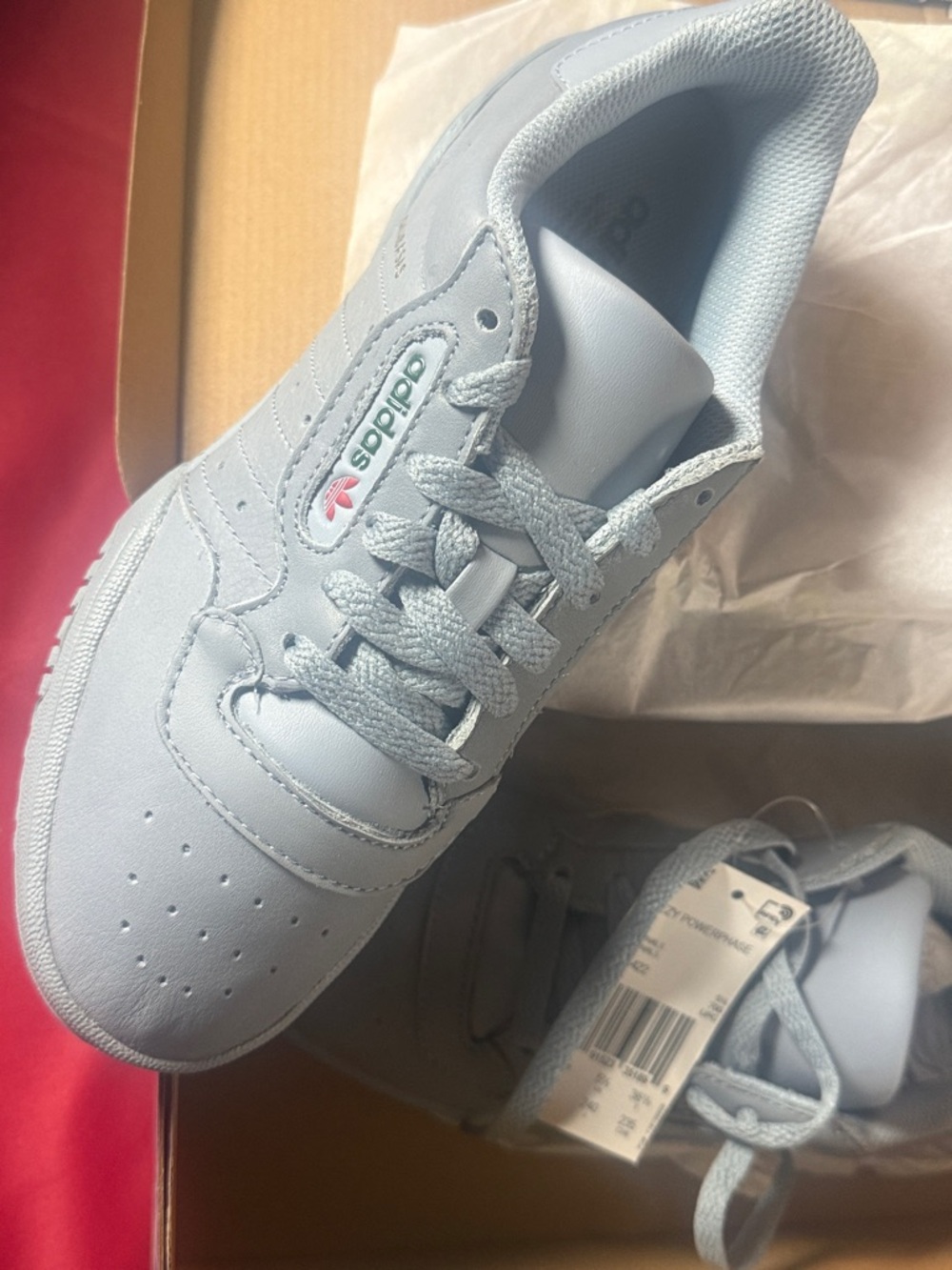adidas Yeezy Powerphase Sneakers - Pale Blue